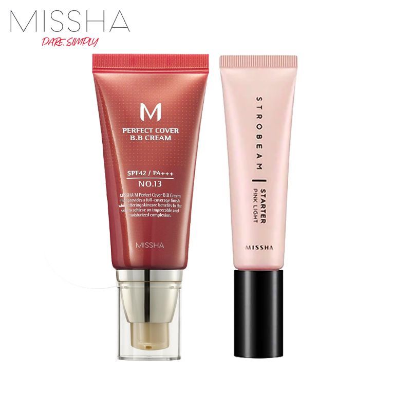 MISSHA Тональный ББ крем для лица M Perfect Cover BB Cream 50 мл SPF42/PA+++,13# Bright Beige