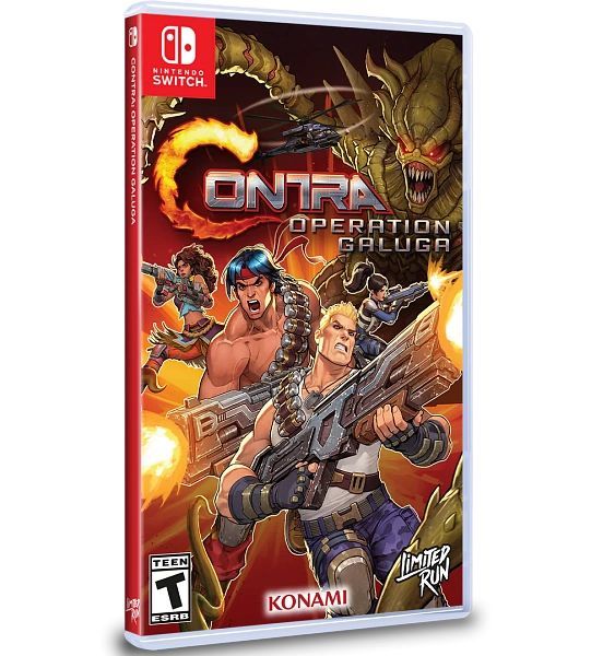 Contra: Operation Galuga Nintendo Switch Limited Run (русская версия)