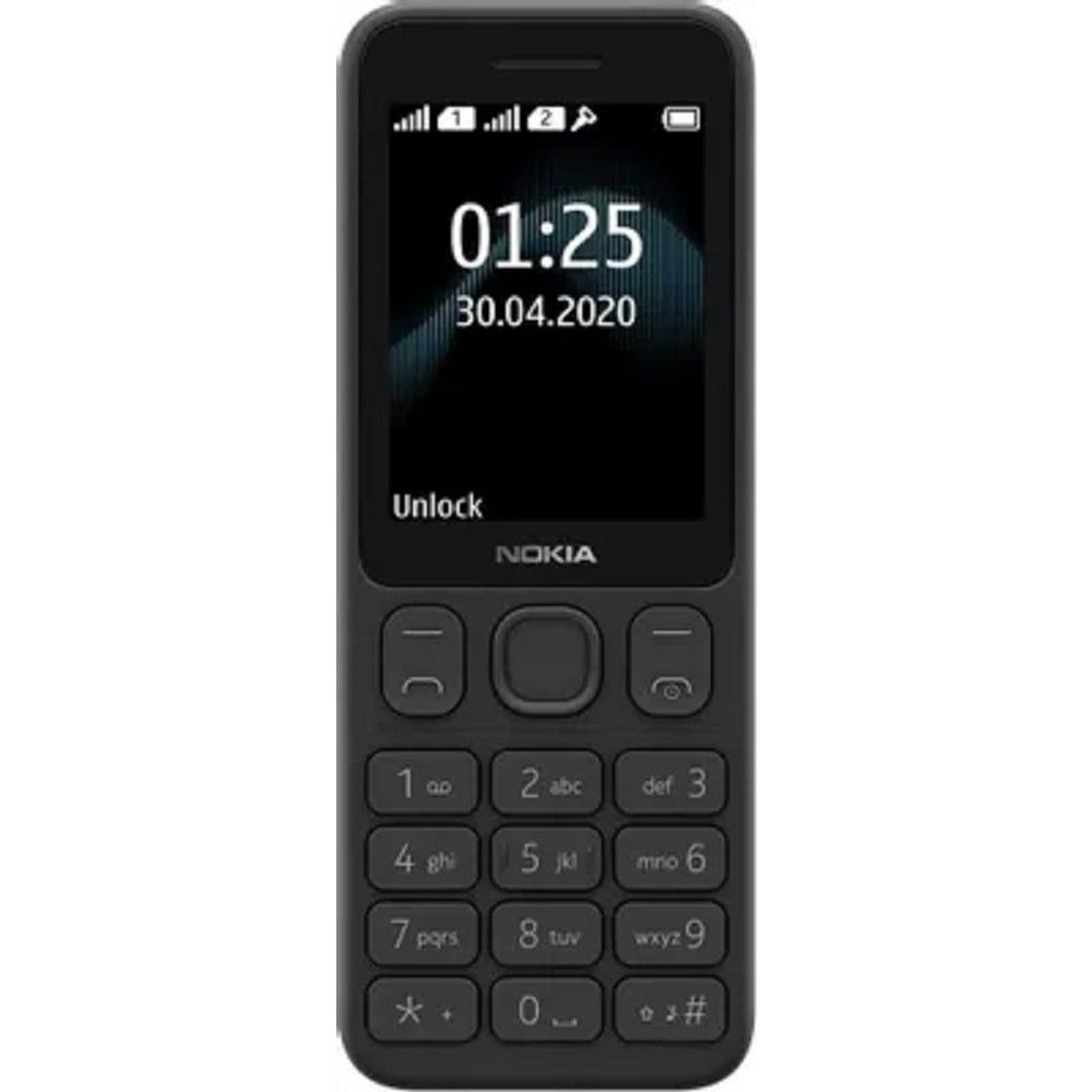 Nokia Мобильный телефон 125 TA - 1655 DS EAC BLACK