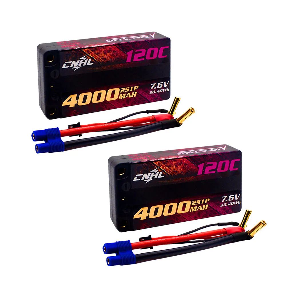 CNHL 2S1P HV 7.6V 4000mAh 120C Hardcase Lipo battery CNHL 2S1P HV 7.6V 4000mAh 120C Hardcase Lipo battery
