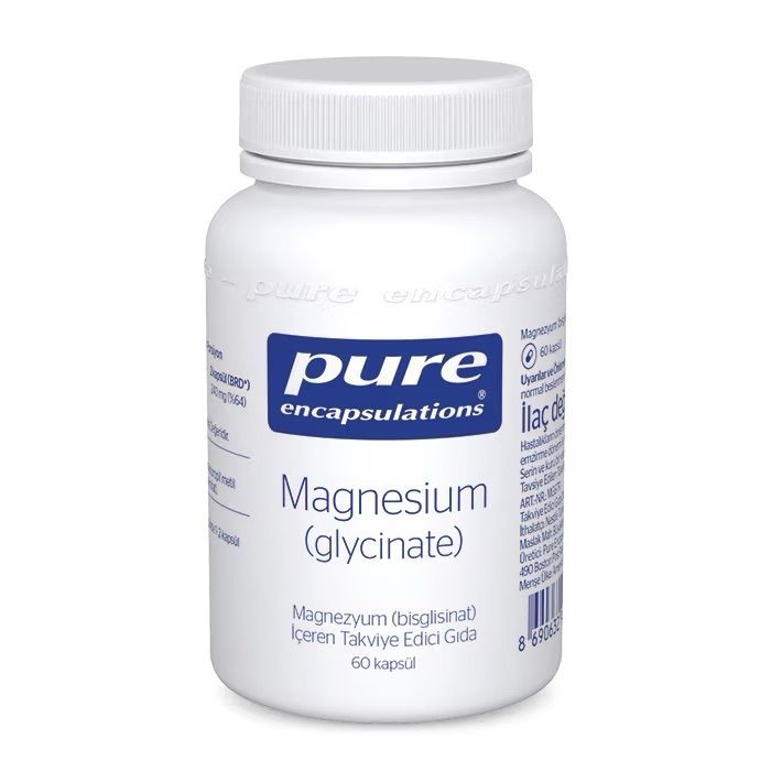 Pure Encapsulation Magnesium (Glycinate) 60 capsules, Чистая инкапсуляция магния (глицинат) 60 капсул