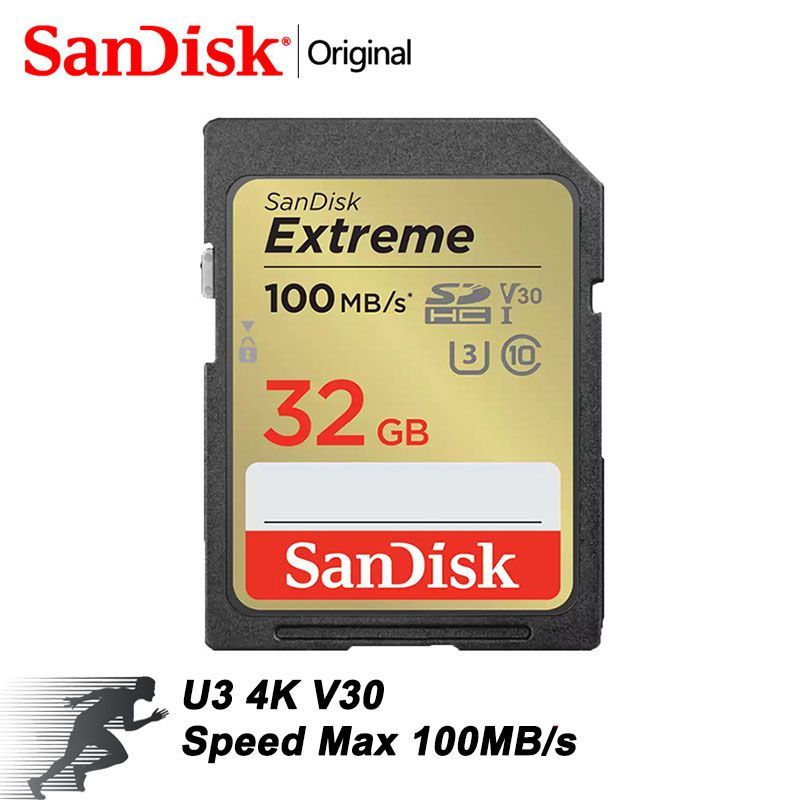 SanDisk Карта памяти Extreme 32 ГБ  (SDSDXVT-032G)