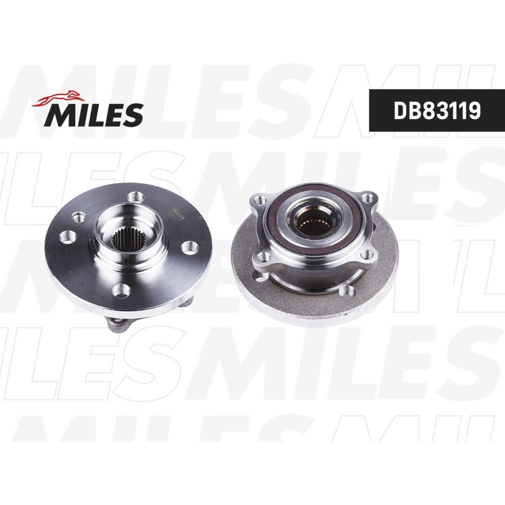 Ступица колеса передняя с подшипником MINI COOPER 06- (SKF VKBA6634) DB83119 MILES DB83119, oem 31226776162