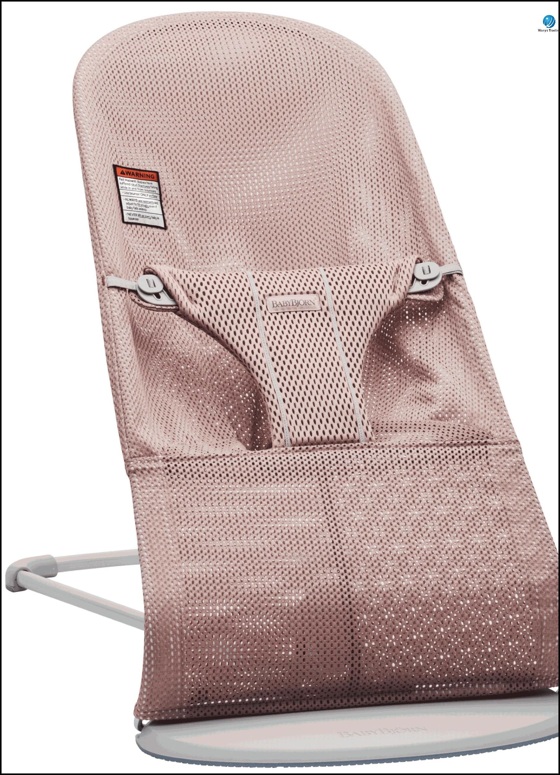 шезлонг для новорожденных от 0 BabyBjorn Bouncer Bliss Mesh,Dusty Pink