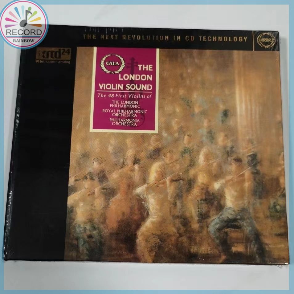 CALA THE LONDON VIOLIN SOUND The 48 First Violins Of The London Philharmonic 2008 XRCD настоящий Герметичная упаковка совершенно новый