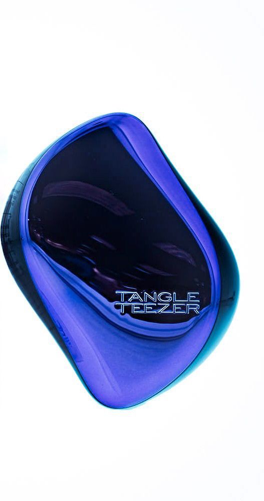 Расческа Tangle Teezer Compact Styler chrome blue