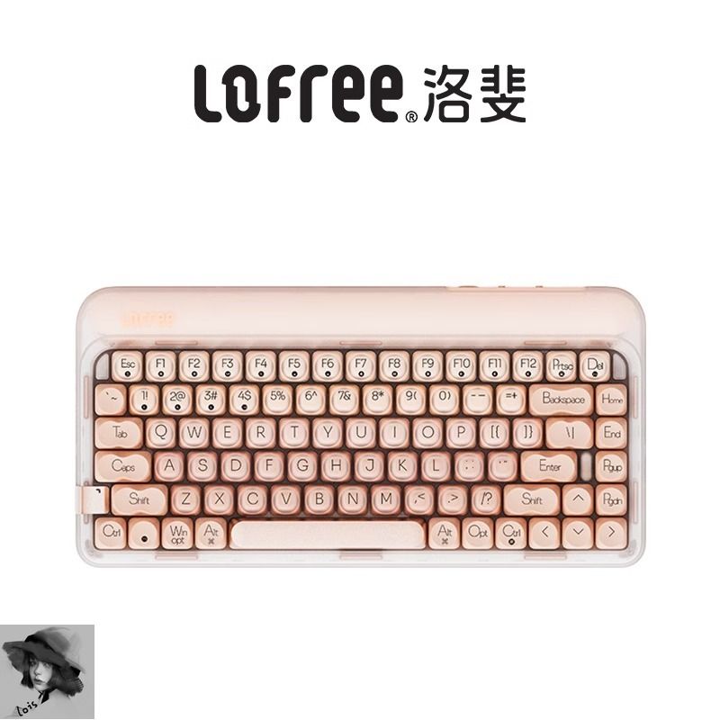 Lofree Клавиатура OE914, (ARDOR GAMING Red), Английская раскладка, бежевый