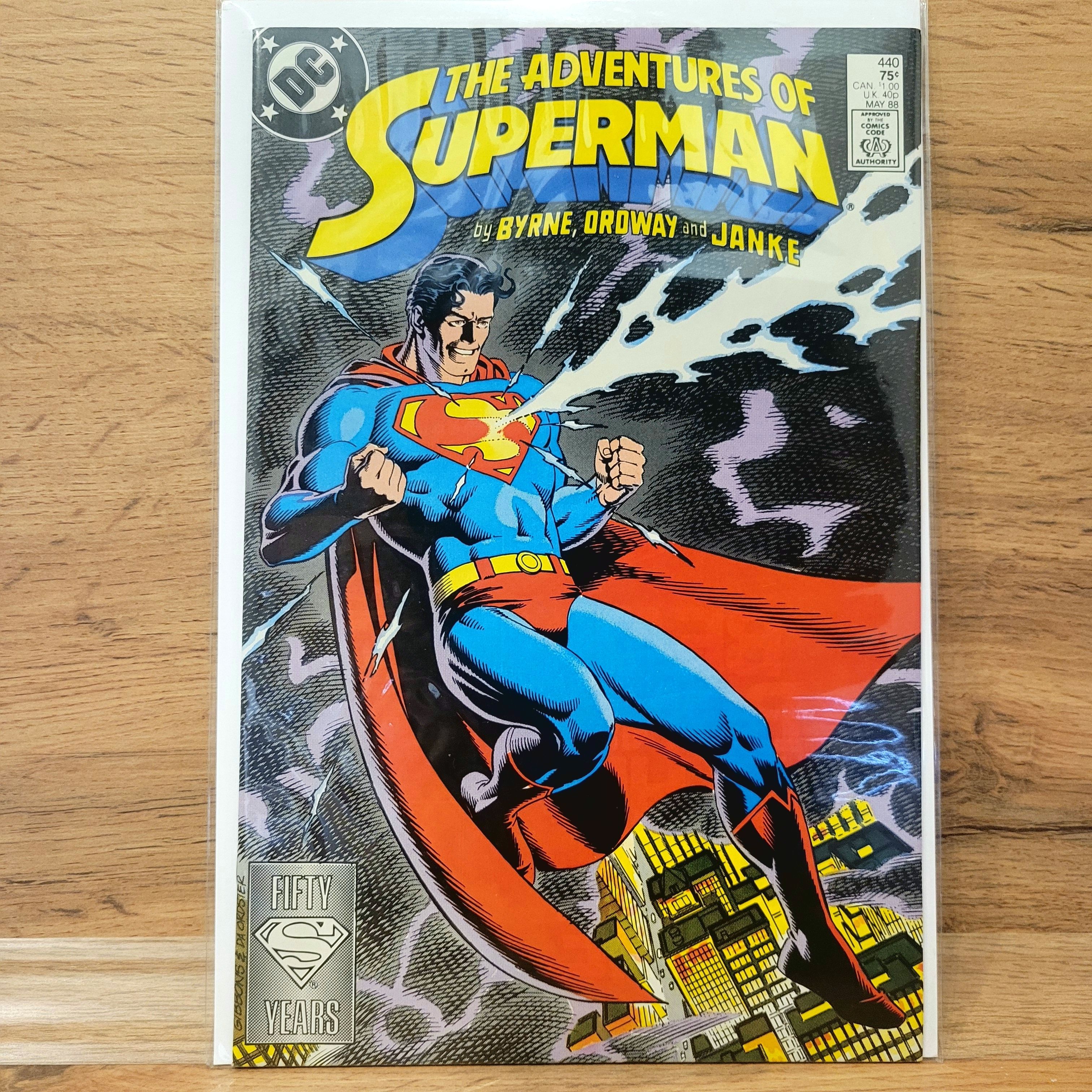 Ретро Комикс The Adventures Of Superman #440. 1988 Год. | Stan