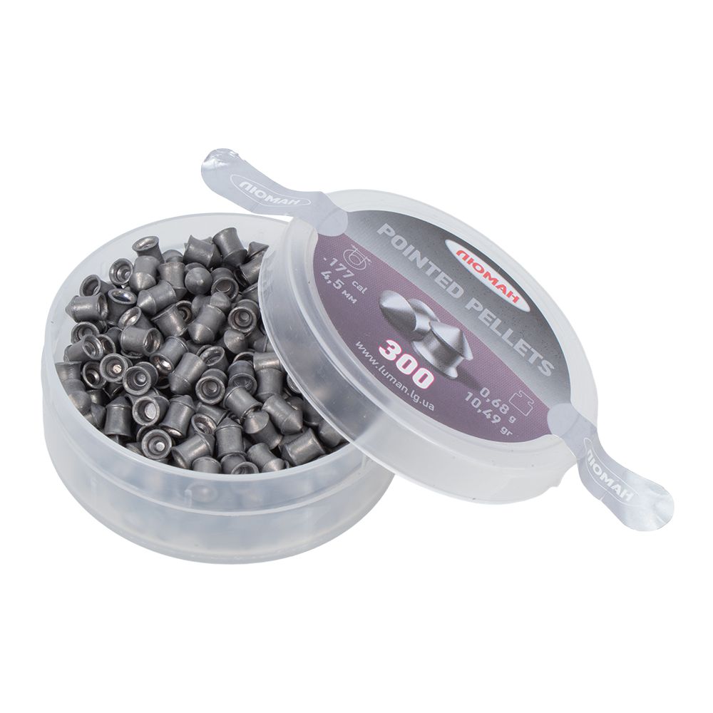 Пуля пневм. Pointed pellets, 0,68 г. 4,5 мм. (300 шт.), 00148280