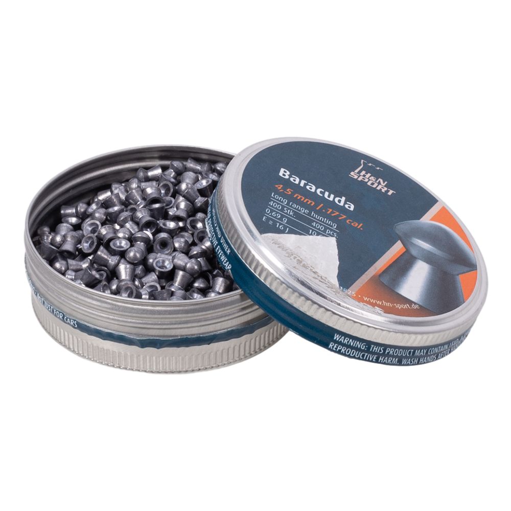 Пуля пневм. H&N Barracuda, 4,5 мм., 10,65 гран (400 шт.), 00000429