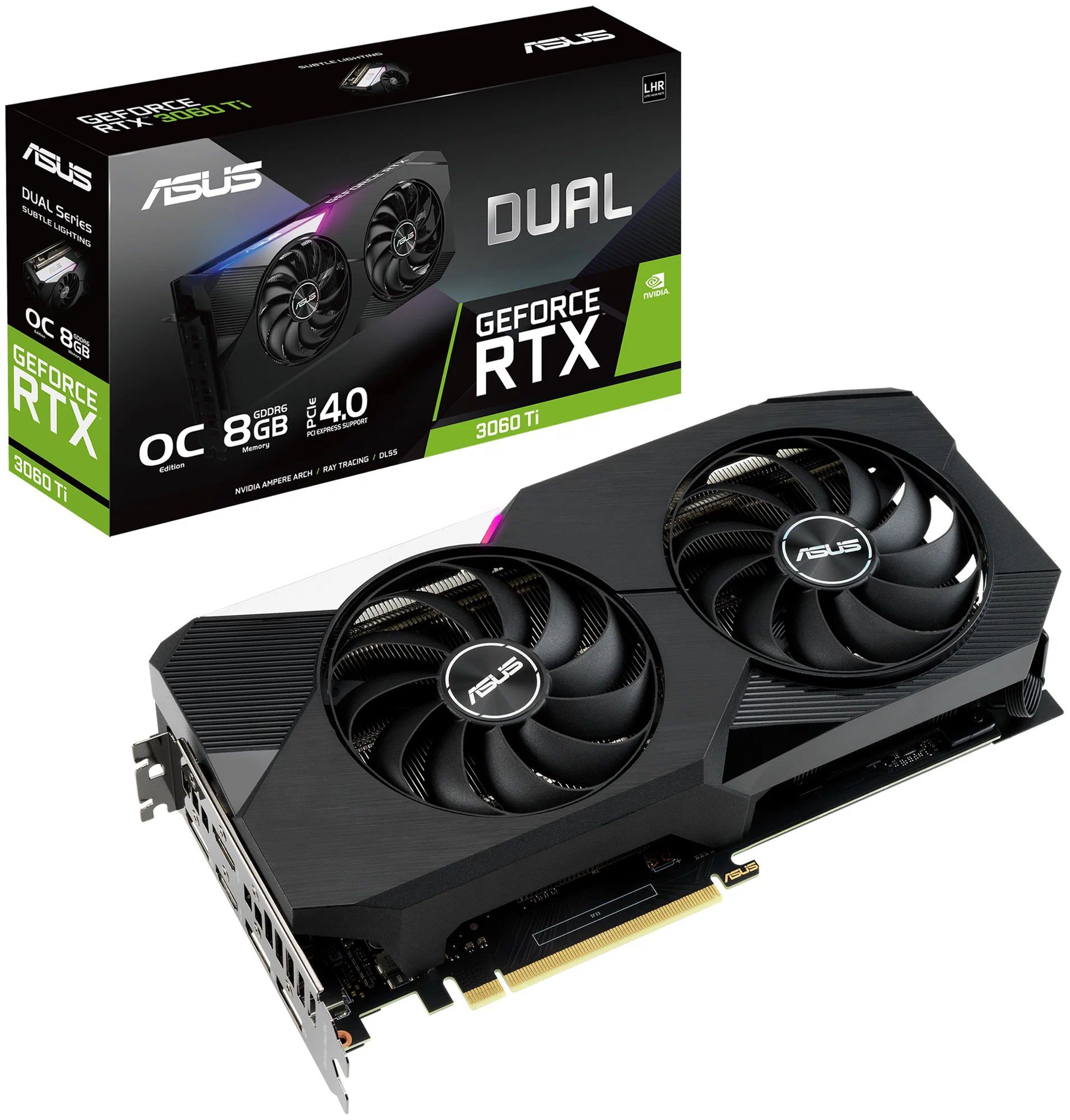 Видеокарта8ГБ((DUAL-RTX3060TI-O8G-V2))