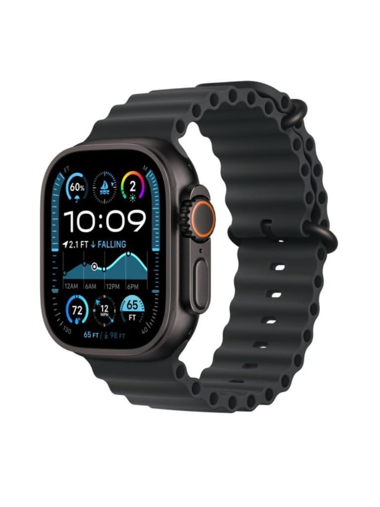 Умные часы Apple Watch Ultra 2 49 мм (2024) Black Titanium Case GPS + Cellular, Black Ocean Band, размер ремешка Regular (Вторая версия) купить на OZON по низкой цене (1707704984)