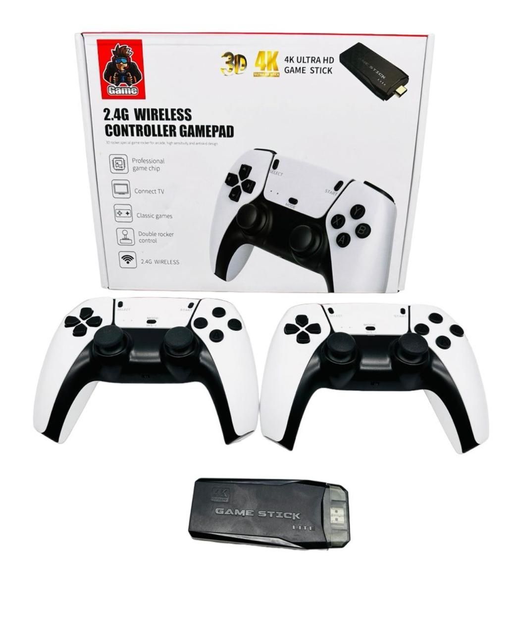 Игровая приставка Game Stick 64 gb 4K купить на OZON по низкой цене (1751104587)