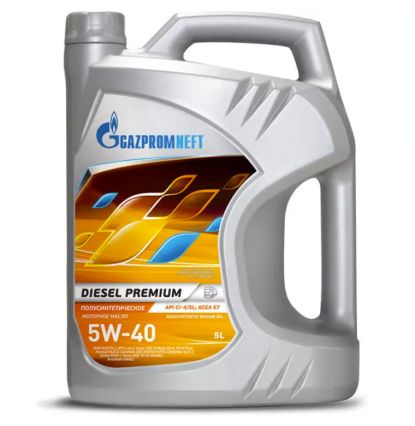 Gazpromneft 5W-40 Масло моторное, Полусинтетическое, 5 л