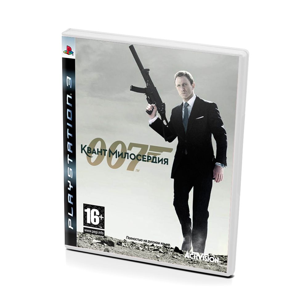 Игра James Bond 007 Квант милосердия (PlayStation 3, Русские субтитры)