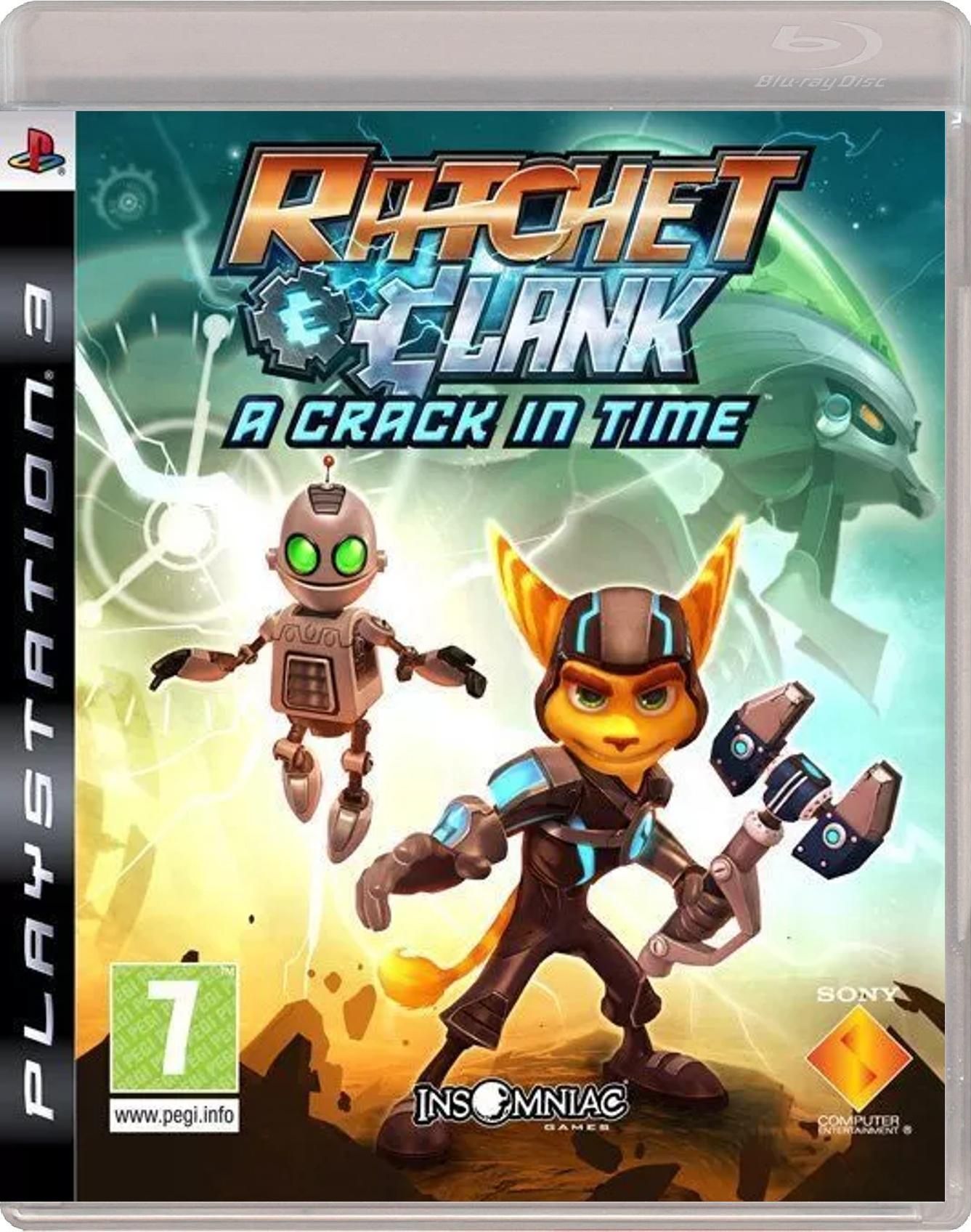 Игра Ratchet & Clank: A Crack in Time (PlayStation 3, Английская версия)