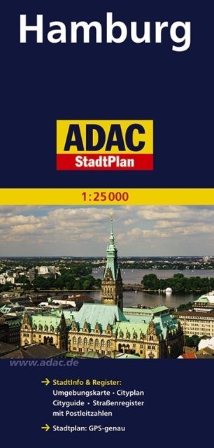 карта Гамбурга ADAC