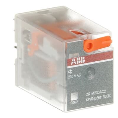 Реле промежуточное ABB CR-M230AC2 230B AC 2ПК (12A), 1SVR405611R3000