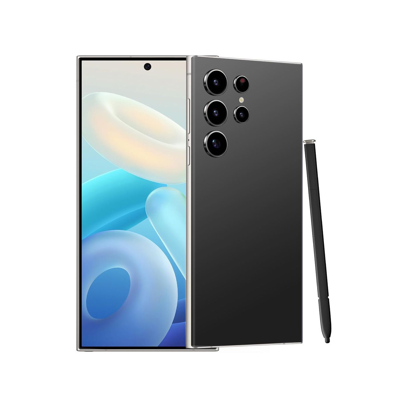 ZUNYIСмартфонS24Ultra,Note30iPlus,Играмощная,Ударопрочнаяиводонепроницаемаязащита,Встроенныйстилус，станетподаркомдлявашейсемьи，Ростест(EAC)6/256ГБ,черный