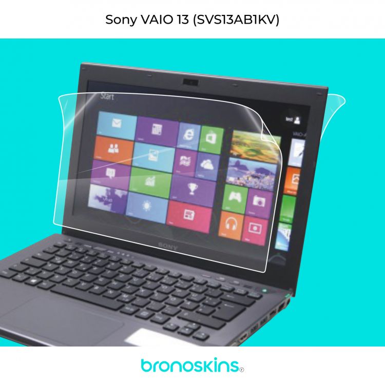 Защитная пленка на верхнюю крышку Sony VAIO 13 (SVS13AB1KV) (Глянцевая)