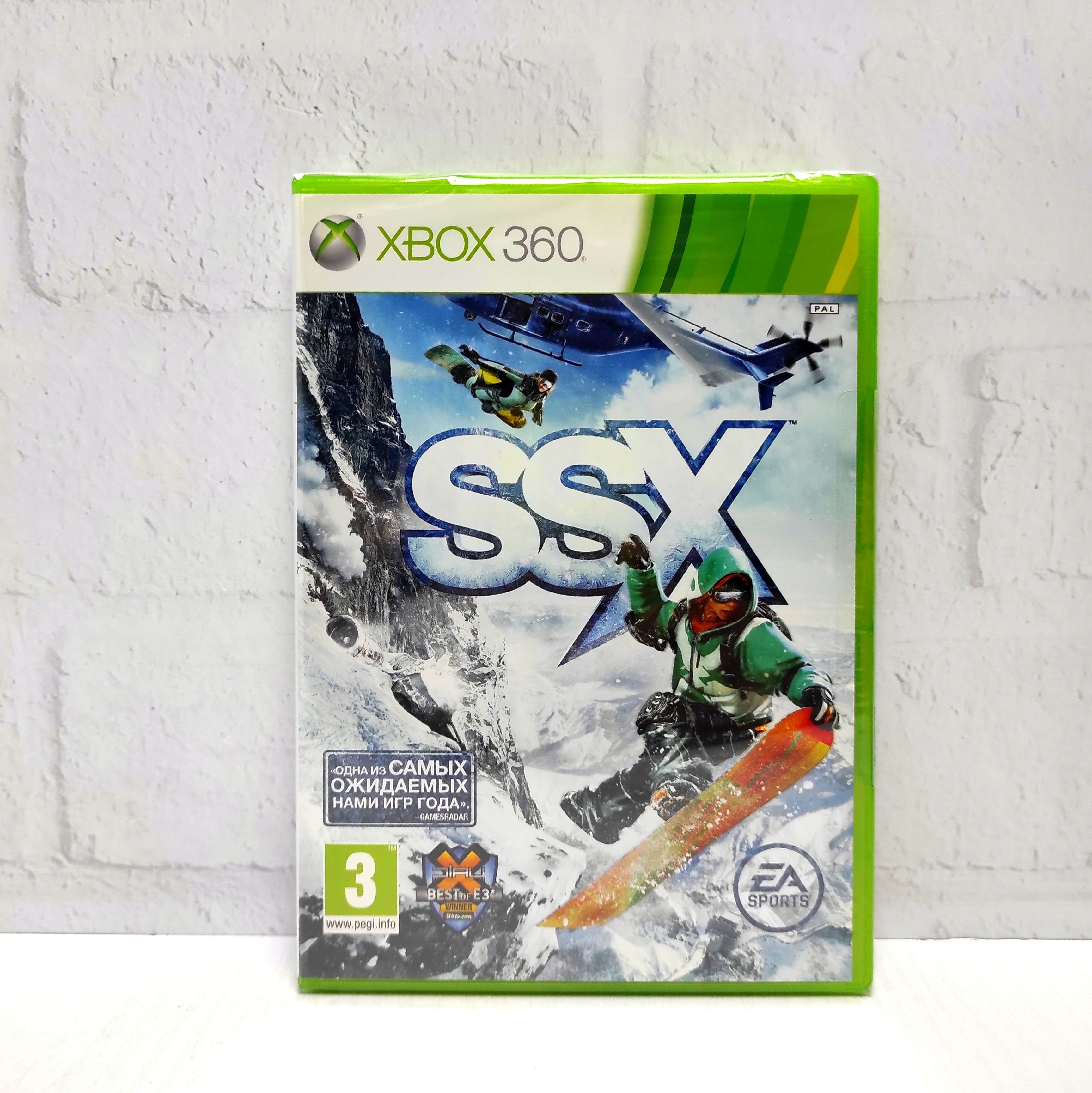 SSX Видеоигра на диске Xbox 360