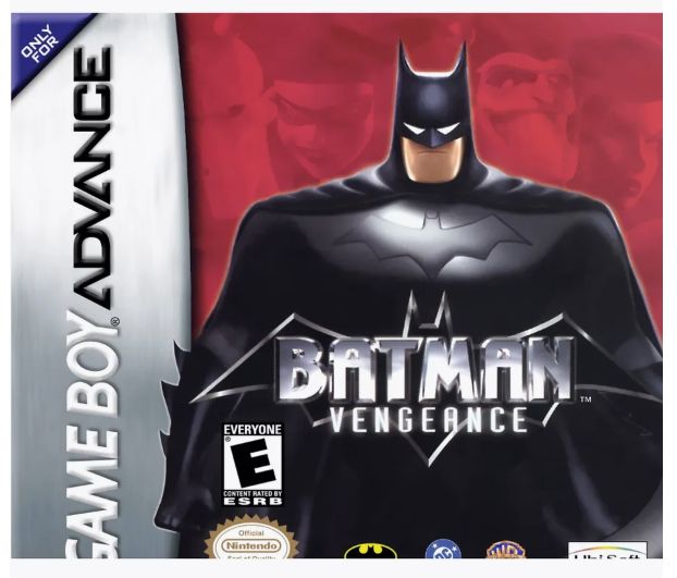 Игровой картридж Batman Vengeance (Месть Бэтмена) GBA, рус.версия (Platinum) (64M)