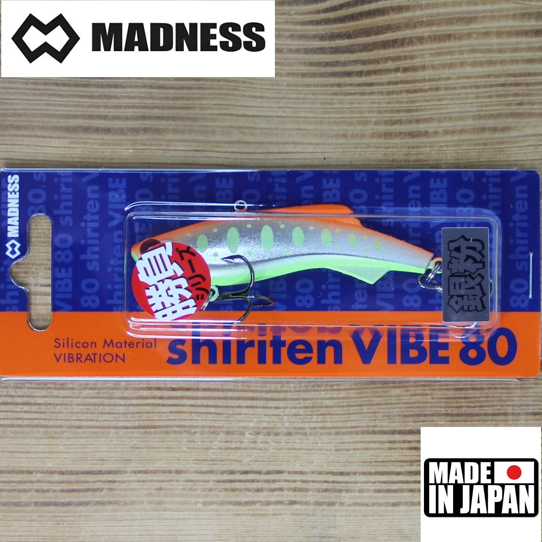 Воблер MADNESS Shiriten VIBE 80 28гр 80мм/#R09