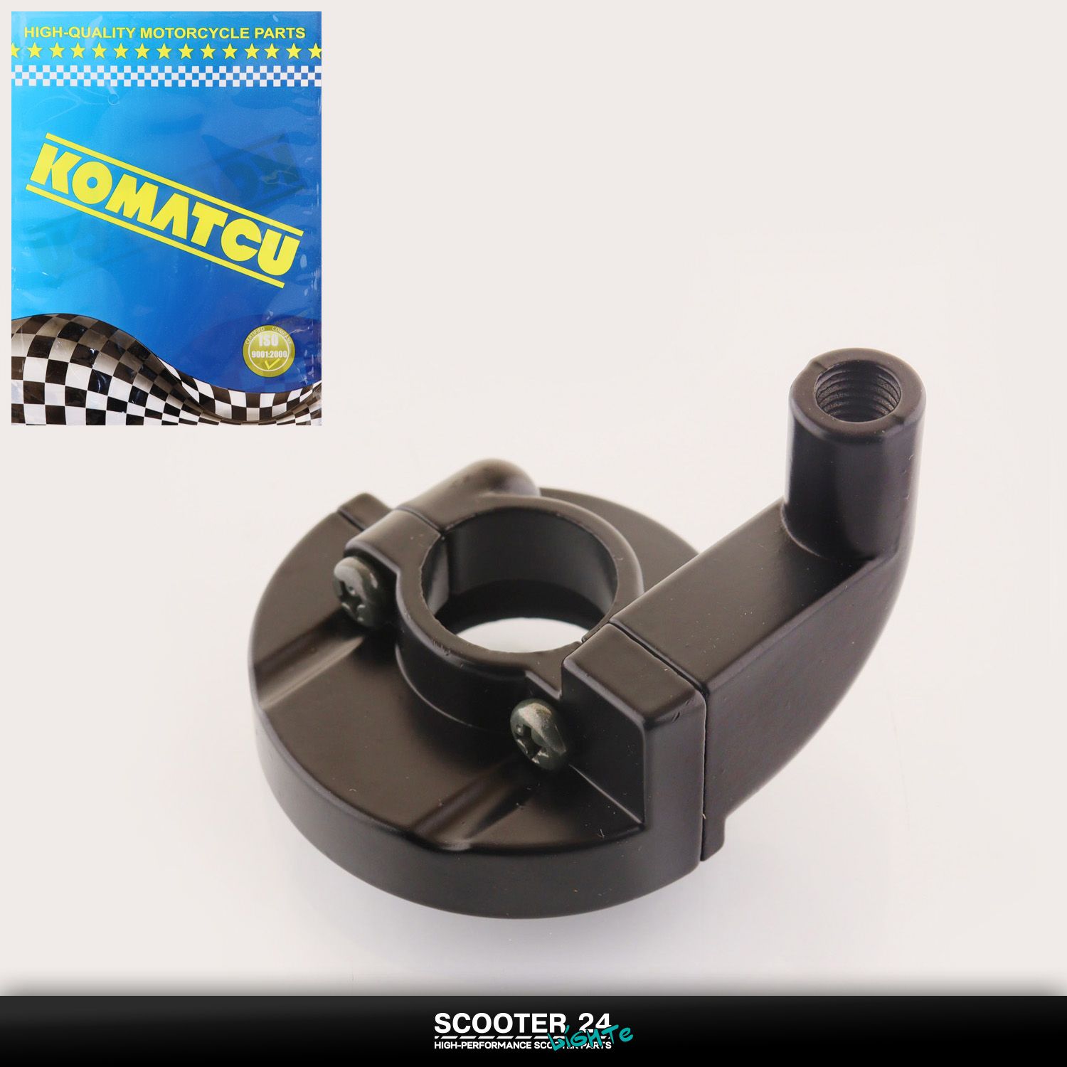 Кожух троса газа (домик газа) на питбайк Кайо KAYO / IRBIS TTR 125 / Ирбис ТТР "KOMATCU"