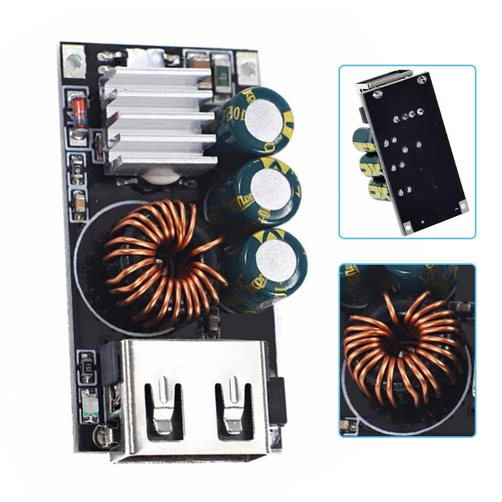 OZ-PLKSUSBдлябыстройзарядкиQC3.0DCмодулиDC5-32V24Wпонижающиезарядныеплаты