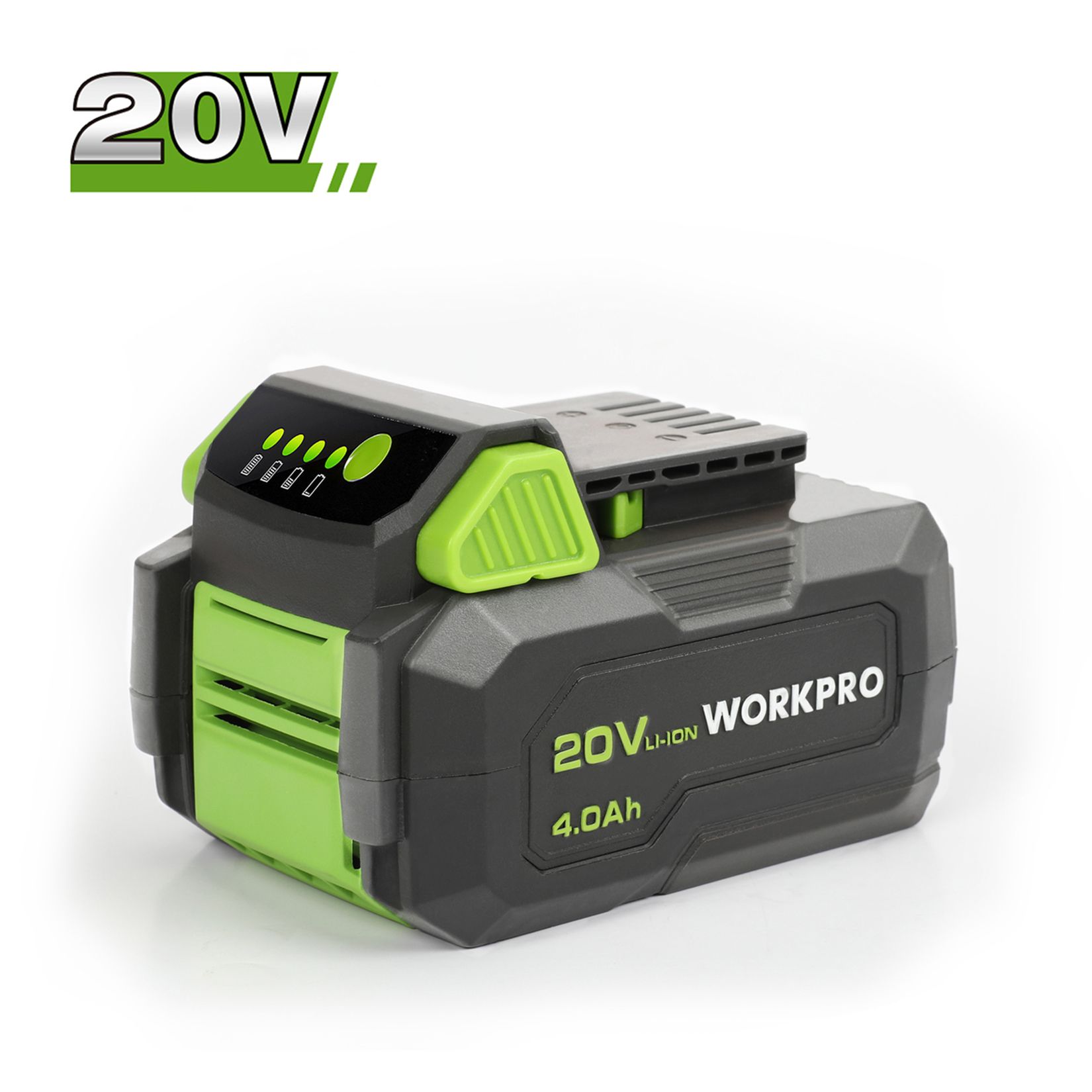 WORKPRO20В4,0Ачлитий-ионныйаккумулятор