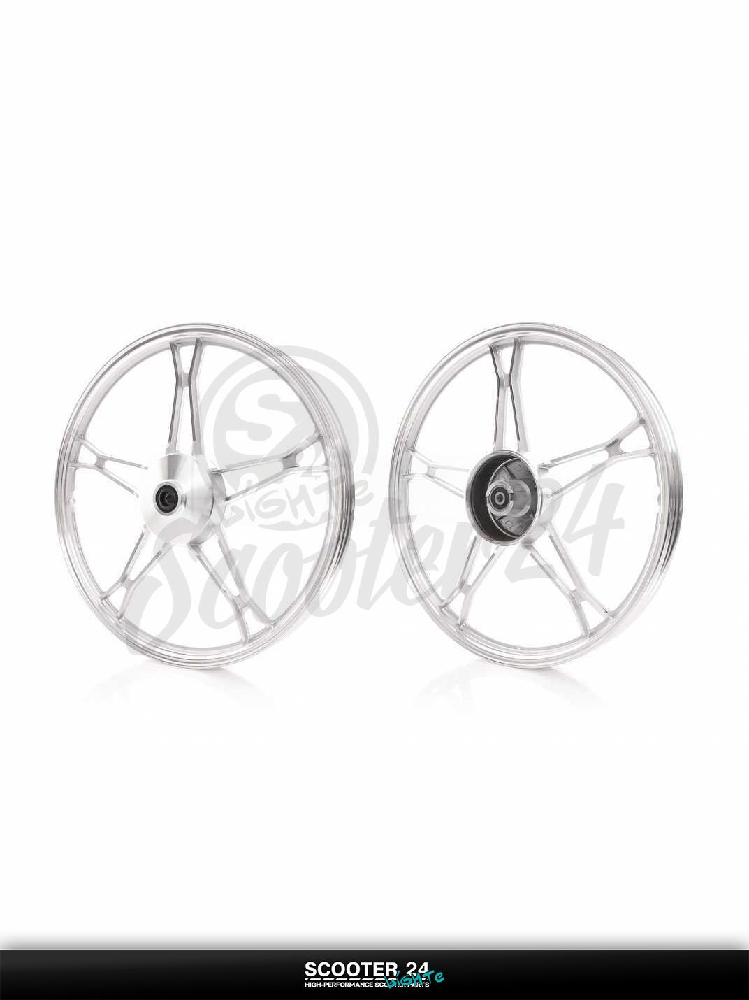 Диск колеса передний 17 дюймов 1.20 Delta d10, литой барабанный тормоз / Дельта