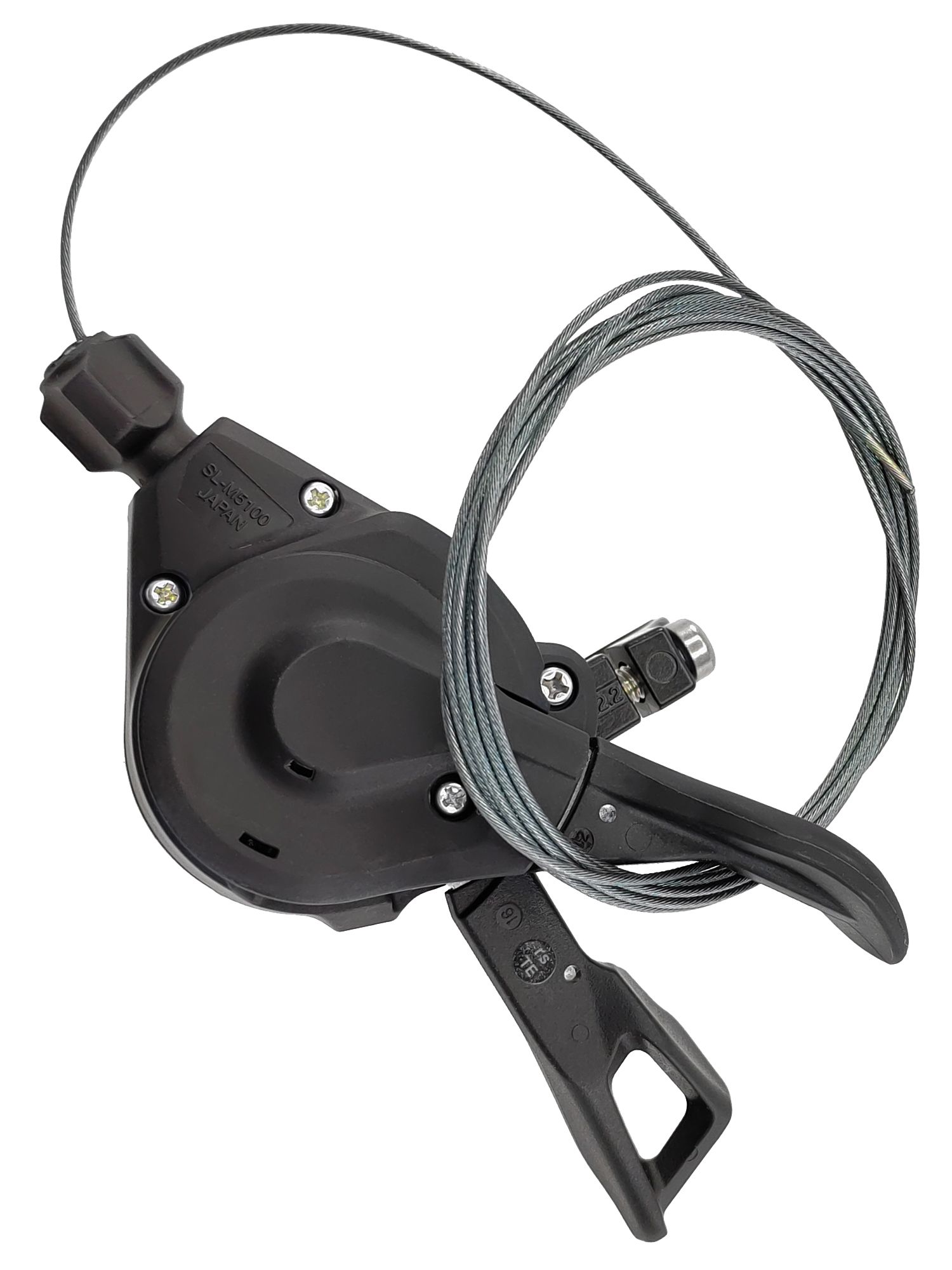 Shimano Шифтер (манетка) SL-M5100, 11 скоростей, под правую руку, трос 205 см, без индикатора — Товары для велоспорта — фото 6