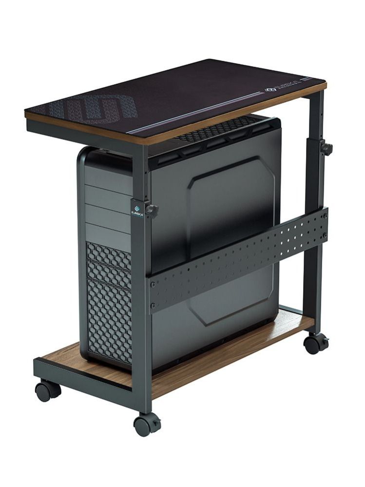 ПодставкадлясистемногоблокаEurekaErgonomicMobileCPUCartWalnut