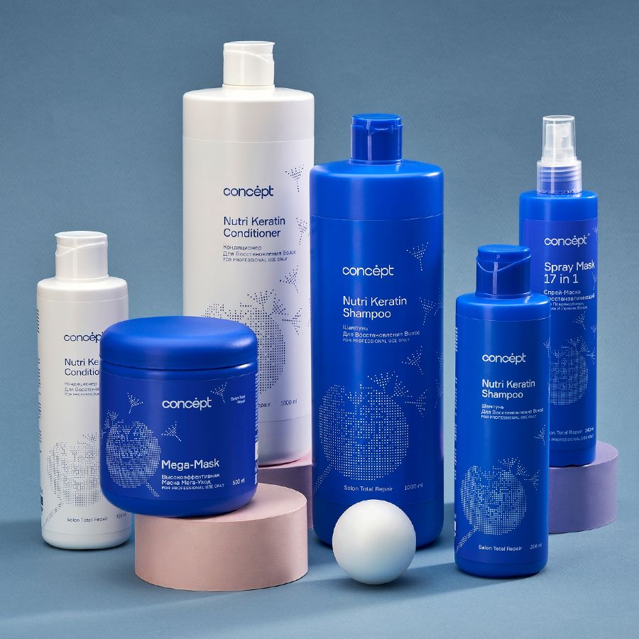 Concept Кондиционер для волос профессиональный Salon Total Repair Nutr(图10)