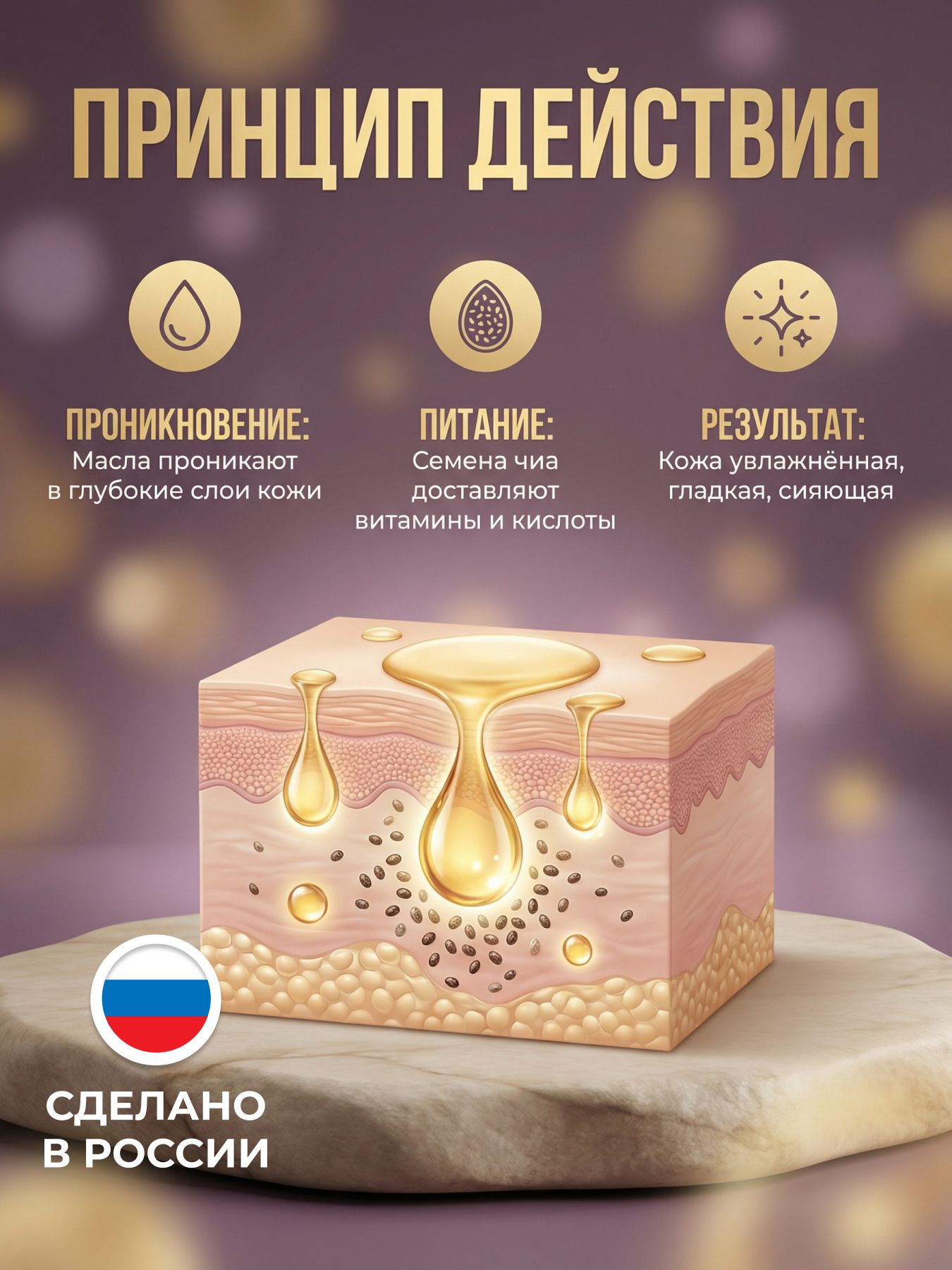 Мазь с семенами чиа, для очень сухой кожи