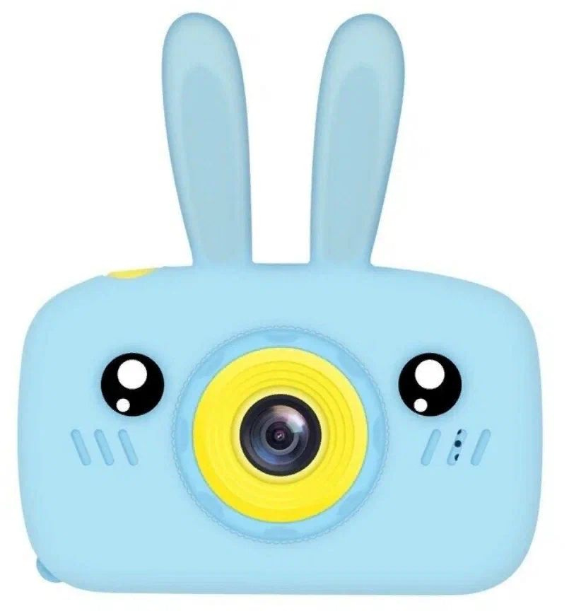 Детский цифровой фотоаппарат, голубой #1