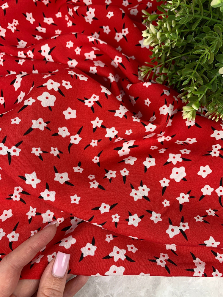 Штапель вискоза плательная 300*140 см ткань для шитья - купить с ...