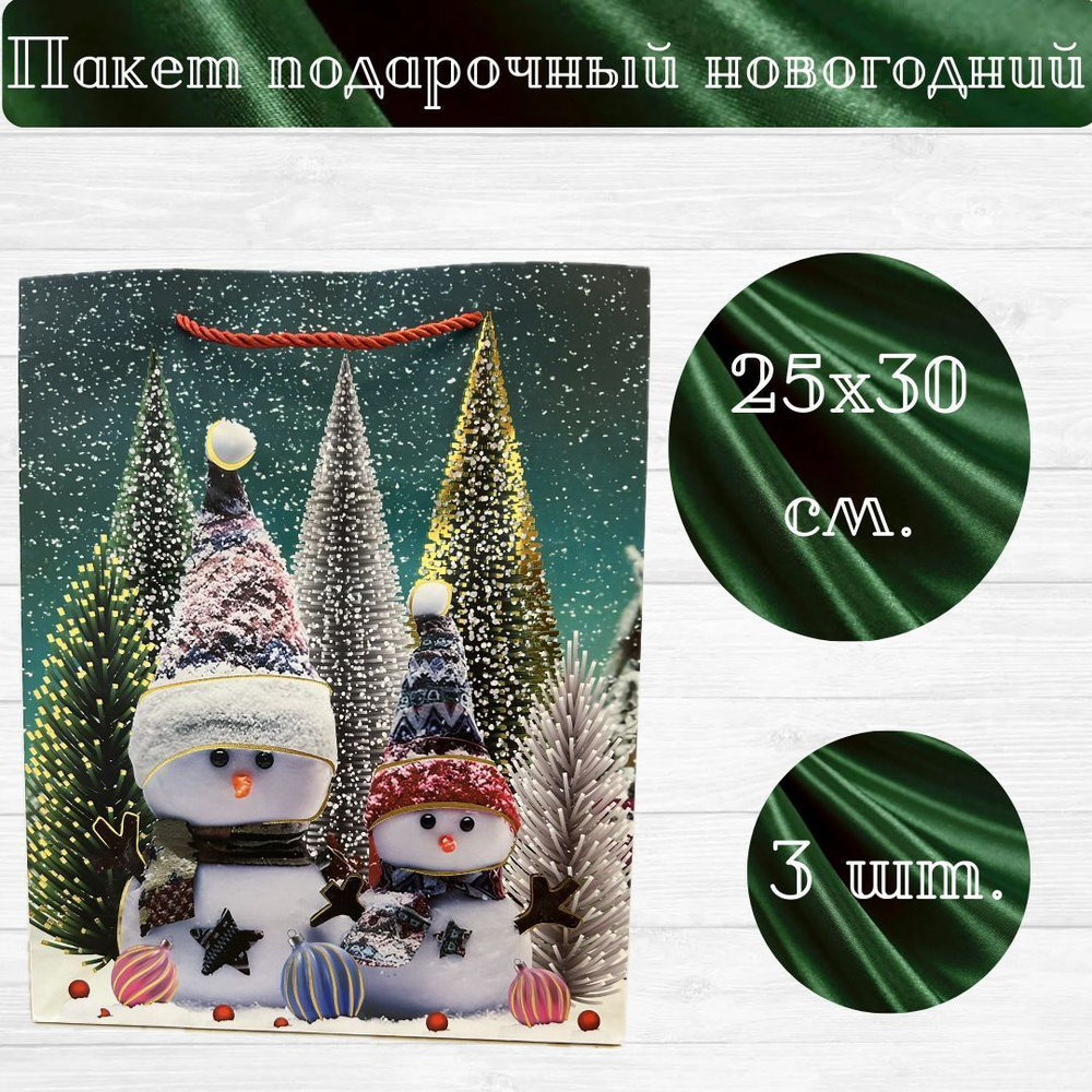 OMG Gift Пакет подарочный 25х30 см,  #1