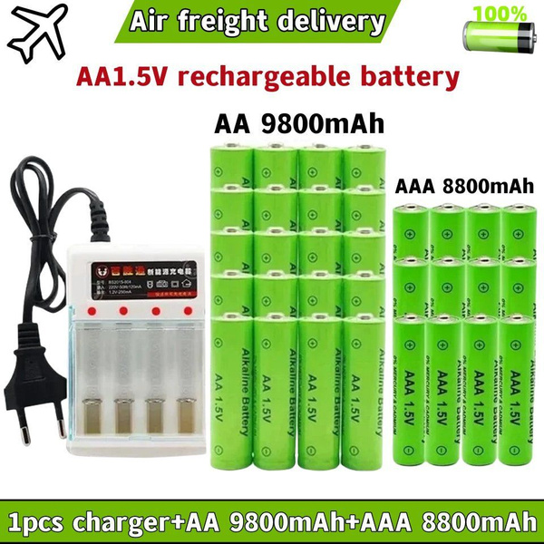Новый ультрадешевый литий - ионный аккумулятор AAA 1.5V 8800 мАч для ...