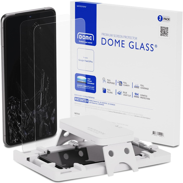 Защитное стекло WhiteStone Dome Glass UV для Pixel 8 Pro - купить с ...