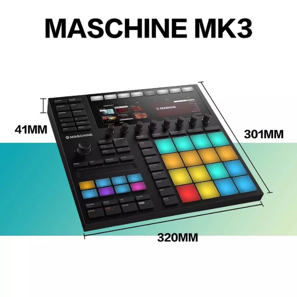Профессиональная драм-машина NI Maschine mk3 - купить с доставкой по ...