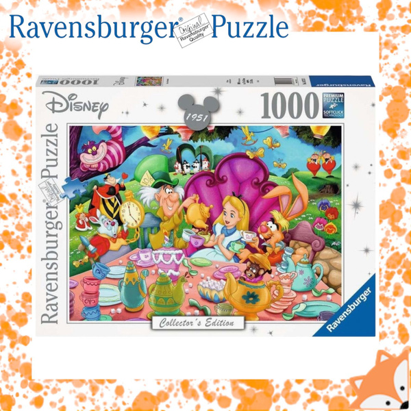 Пазл Ravensburger Walt Disney, Алиса в стране чудес, 1000 элементов ...