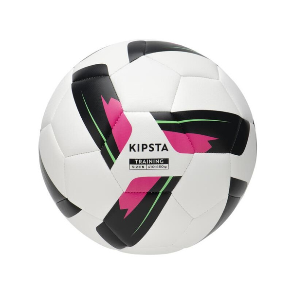 Футбольный мяч DECATHLON Kipsta, 5 размер, зеленый, розовый купить по ...