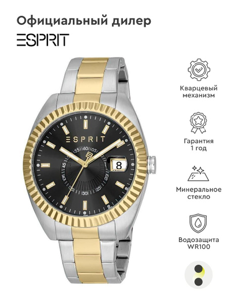 Мужские наручные часы Esprit Aria ES1G412M0085 купить на OZON по низкой ...