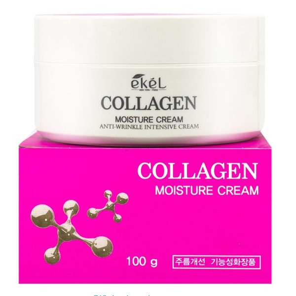 Увлажняющий крем с коллагеном COLLAGEN MOISTURE CREAM, 100 мл. Ekel ...