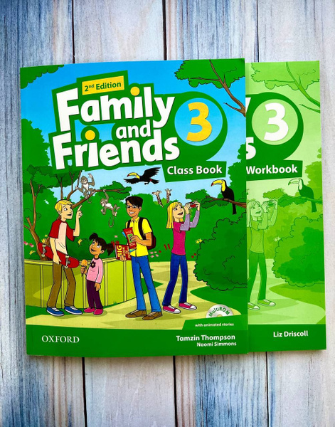 Family And Friends 3: Class Book And Workbook+код - купить с доставкой ...