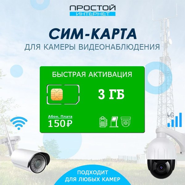 Тариф для камеры видеонаблюдения за 150 руб/мес - купить с доставкой по ...
