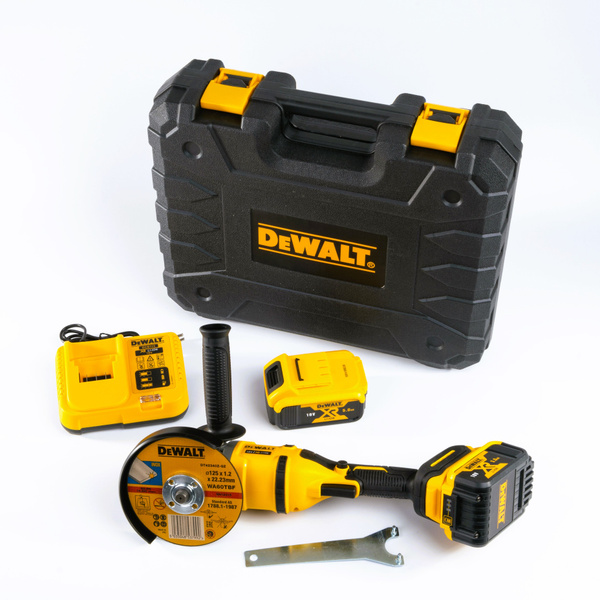Аккумуляторная болгарка Dewalt DCG414 18V 5.0AH купить на OZON по ...