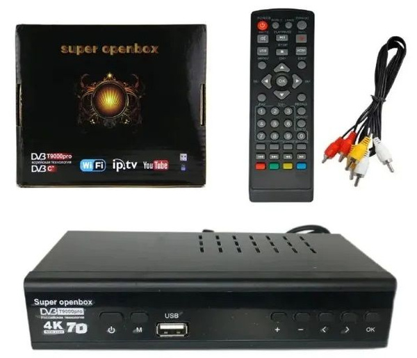 ТВ-ресивер MRM-POWER Приставка DVB-T2 /C ресивер для цифрового эфирного ...