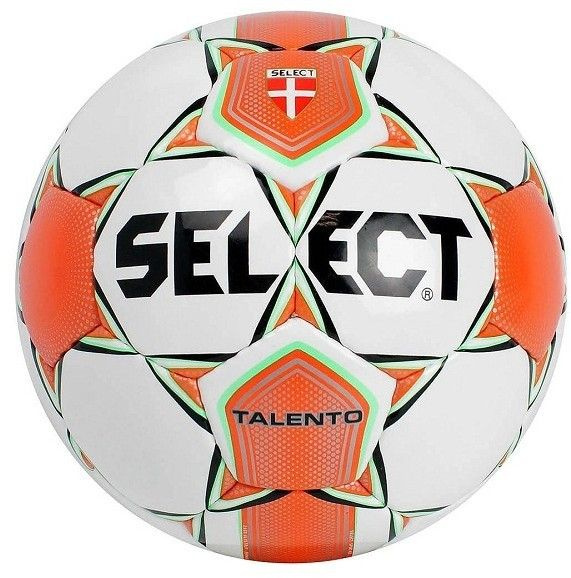 Футбольный мяч Select Мяч футбольный Talento, 5 размер, белый ...